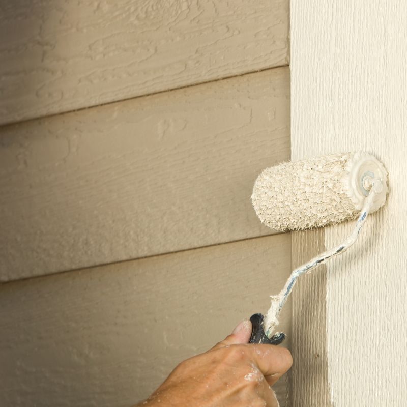 exterior residential painting services in pickering